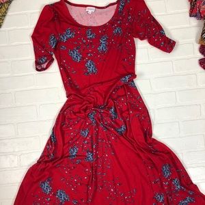 Short sleeve maxi dress